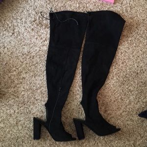 NEVER Worn Thigh High Boots